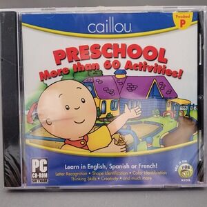 Preschool Caillou (PC CD-ROM, 2011) *SEALED*